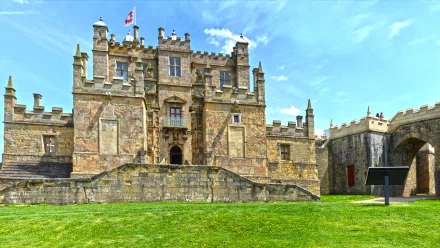 man made Bolsover Castle HD Desktop Wallpaper | Background Image
