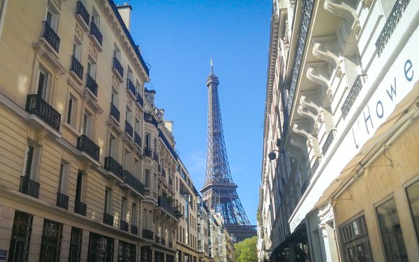 Man Made Paris Cities France City Street Eiffel Tower HD Wallpaper | Background Image