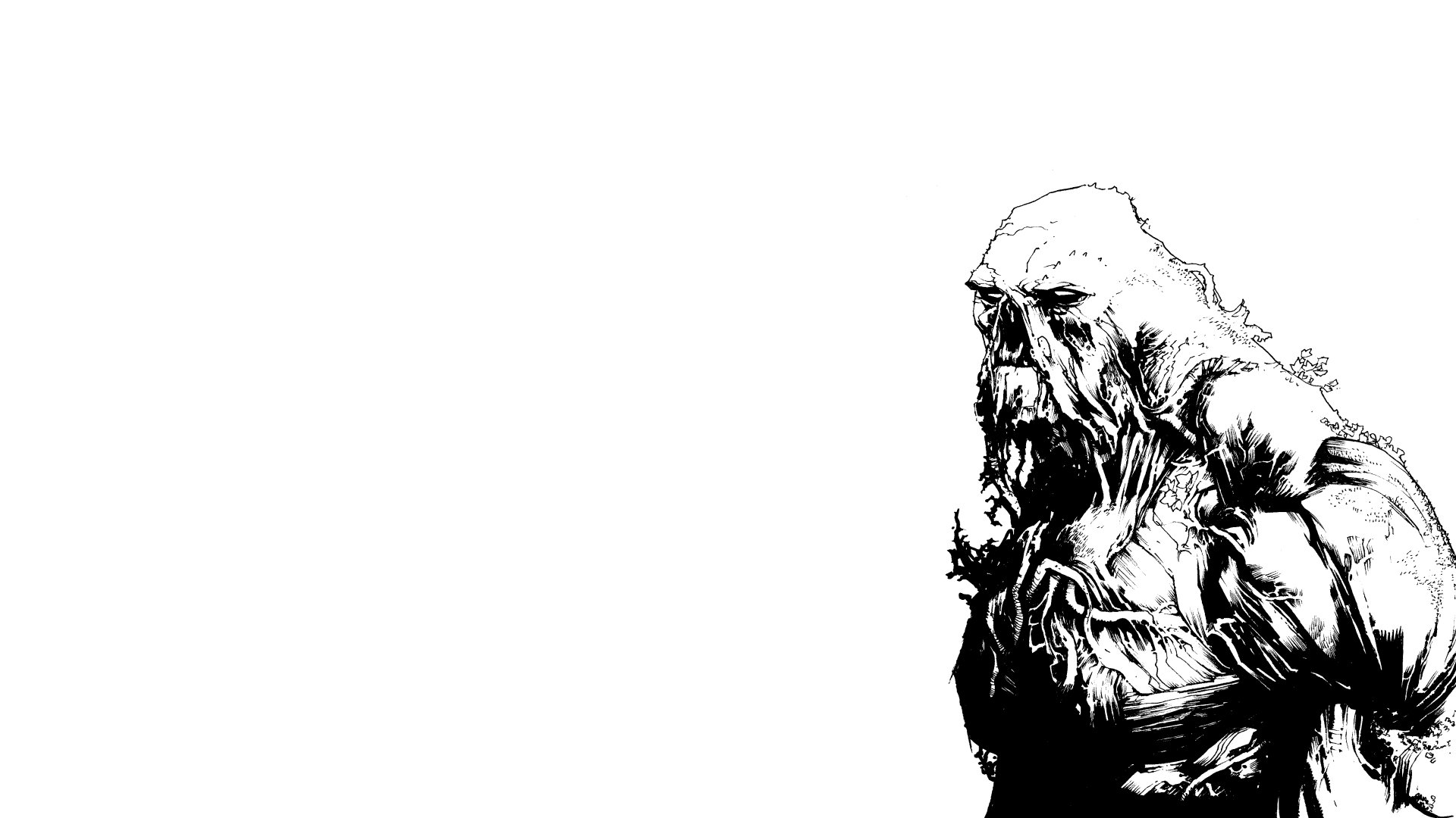 Download Comic Swamp Thing 4k Ultra HD Wallpaper