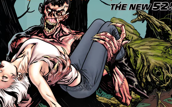 Comic Swamp Thing HD Desktop Wallpaper | Background Image