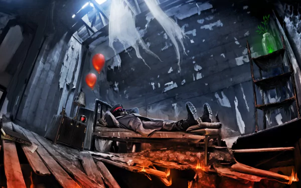Comic Romantically Apocalyptic HD Desktop Wallpaper | Background Image