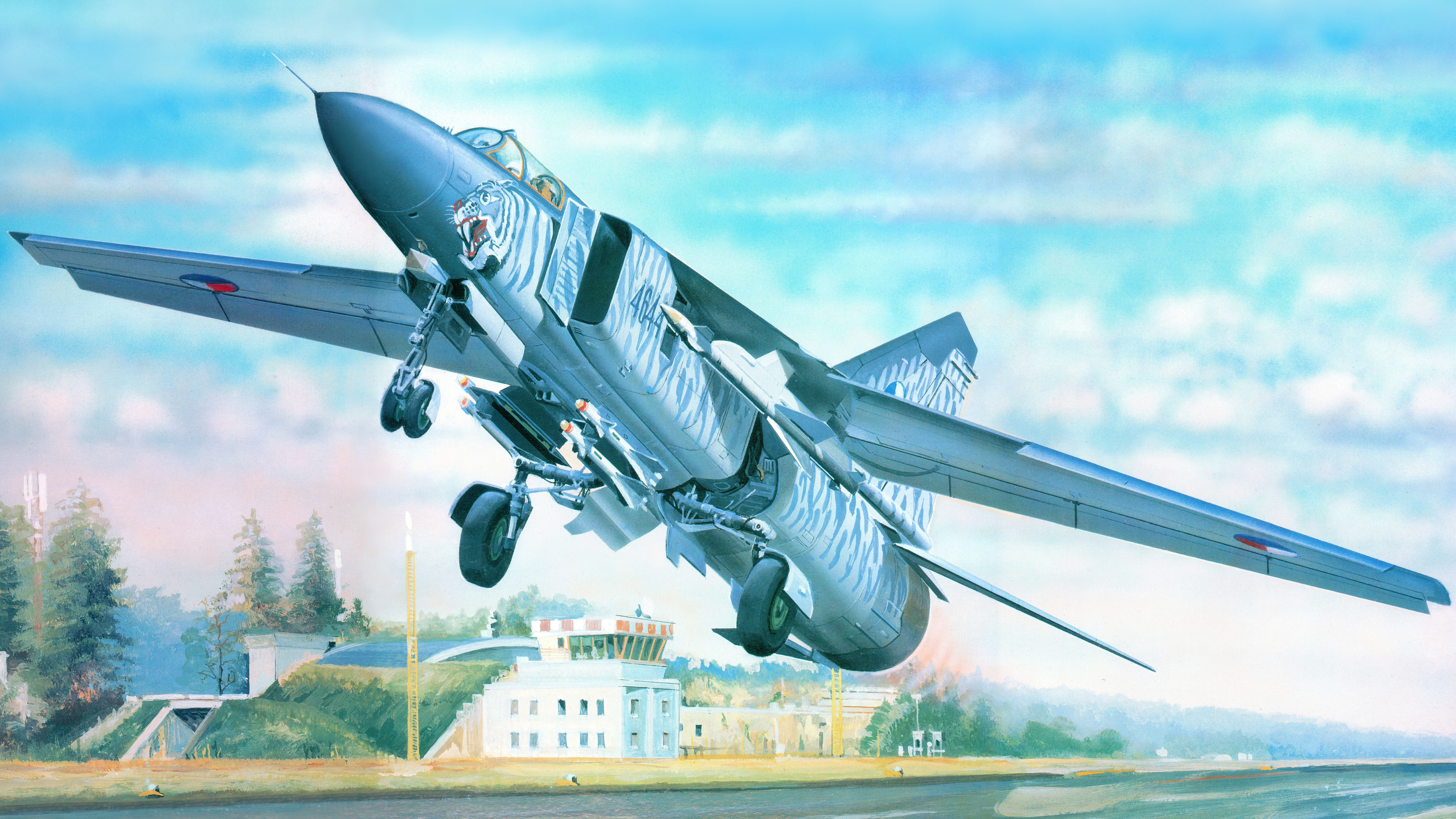 Military Mikoyan-Gurevich MiG-23 HD Wallpaper | Background Image