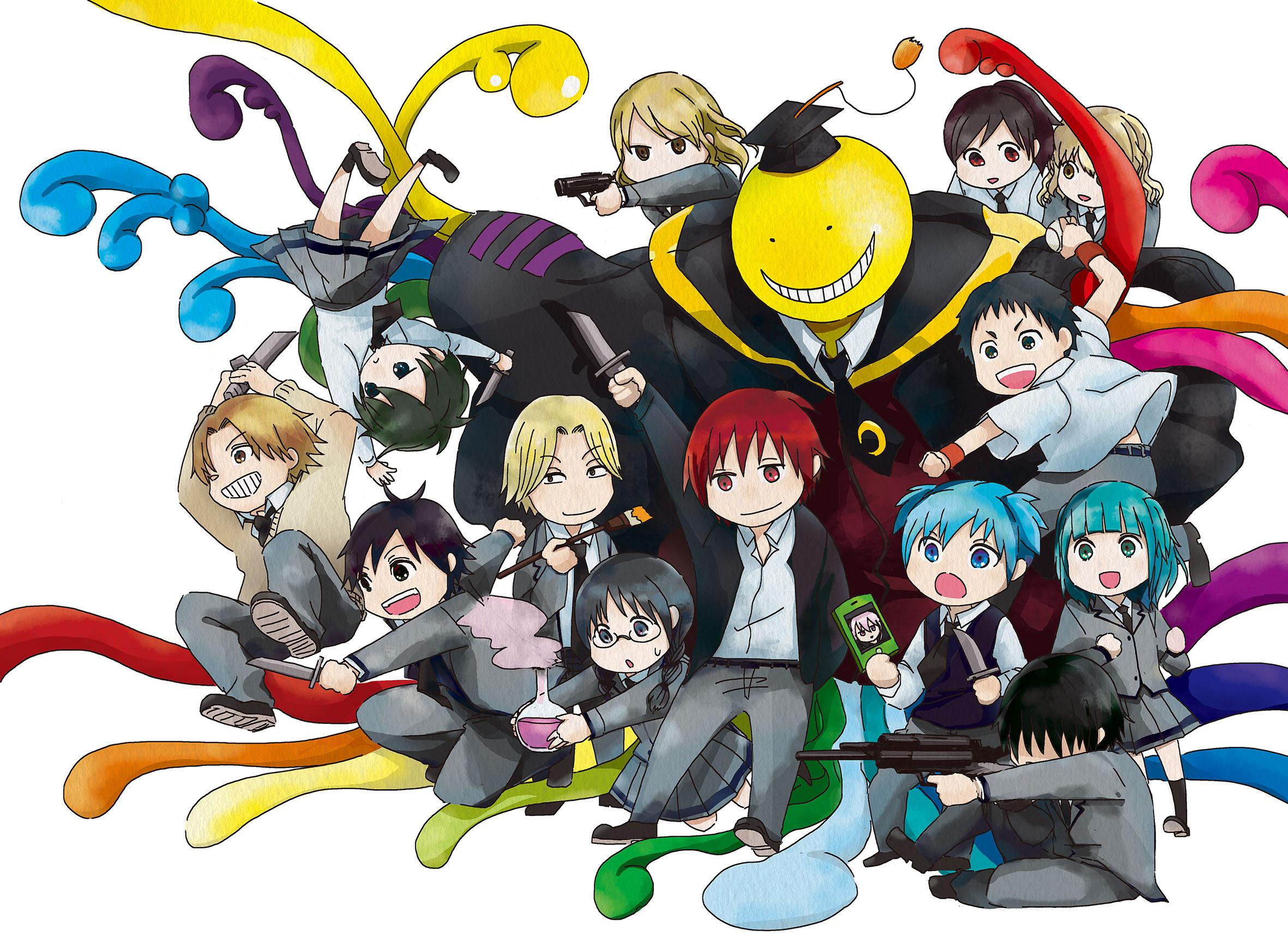 Assassination Classroom Hd Anime Wallpaper By 575 Pixiv 