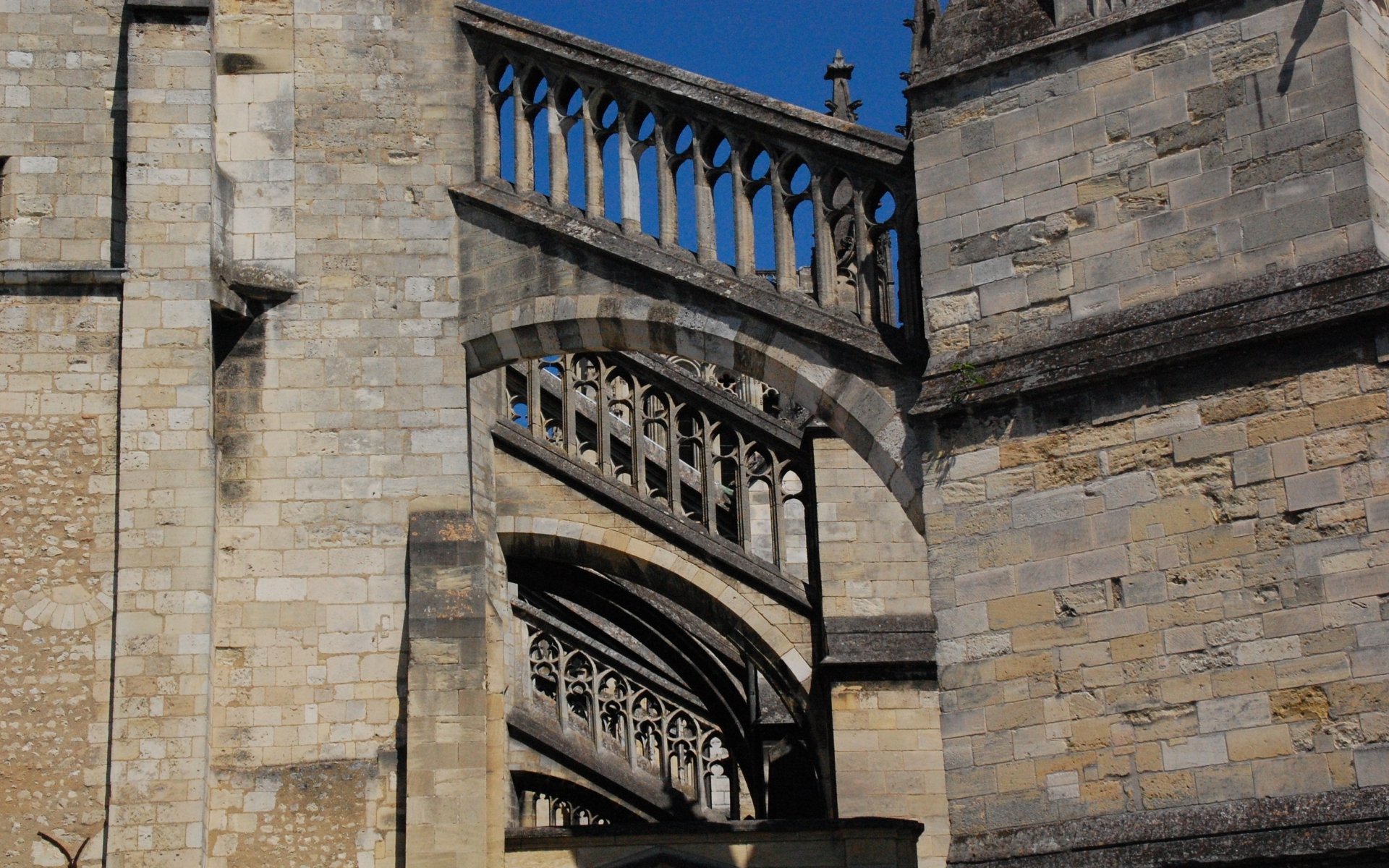 Download Religious Bordeaux Cathedral HD Wallpaper