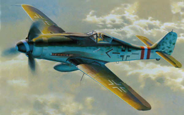 military Focke-Wulf Fw 190 HD Desktop Wallpaper | Background Image