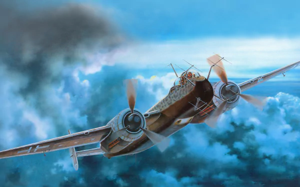military Heinkel He 219 HD Desktop Wallpaper | Background Image