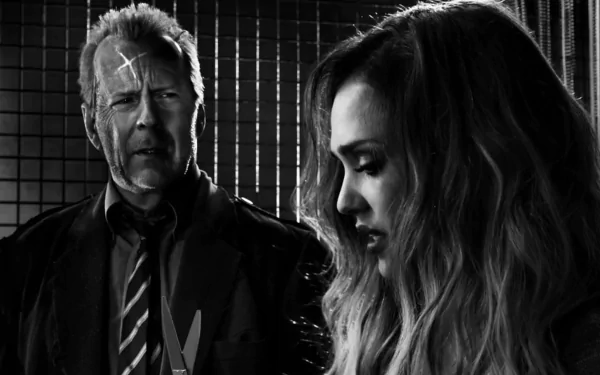 Bruce Willis Jessica Alba movie Sin City: A Dame to Kill For HD Desktop Wallpaper | Background Image