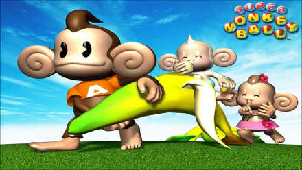 video game Super Monkey Ball: Touch & Roll HD Desktop Wallpaper | Background Image