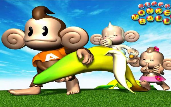 video game Super Monkey Ball: Touch & Roll HD Desktop Wallpaper | Background Image