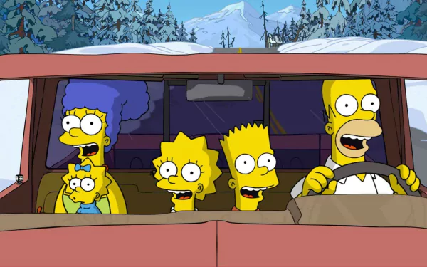 video game The Simpsons: Hit & Run HD Desktop Wallpaper | Background Image