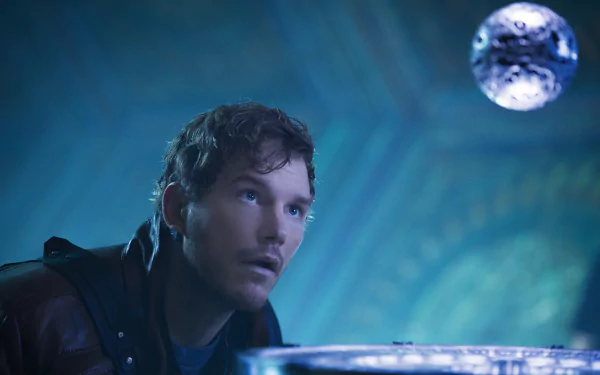 Chris Pratt Peter Quill movie Guardians of the Galaxy HD Desktop Wallpaper | Background Image