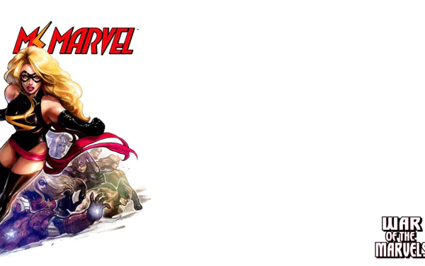 Comic Ms. Marvel HD Desktop Wallpaper | Background Image
