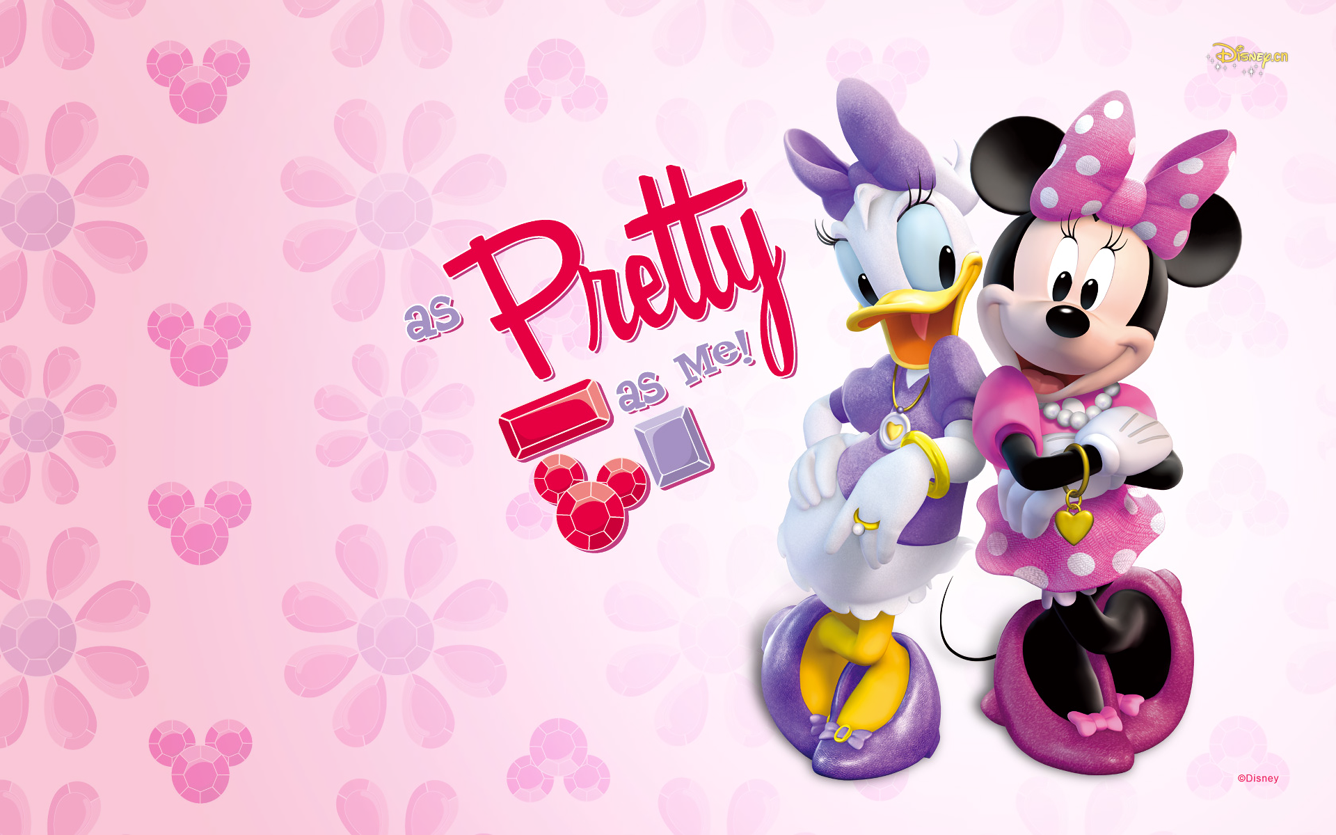 Minnie Mouse & Daisy Duck HD Wallpaper