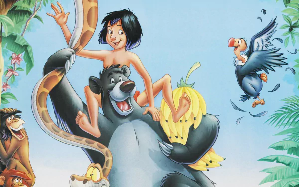 movie The Jungle Book (1967) HD Desktop Wallpaper | Background Image