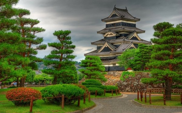 Man Made Matsumoto Castle Castles Japan Castle HD Wallpaper | Background Image