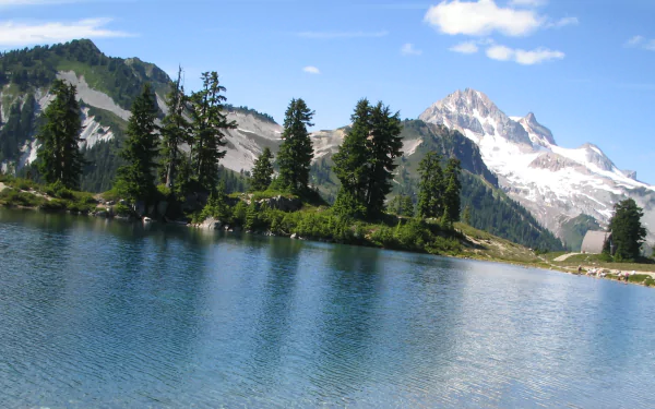 nature Elfin Lake HD Desktop Wallpaper | Background Image