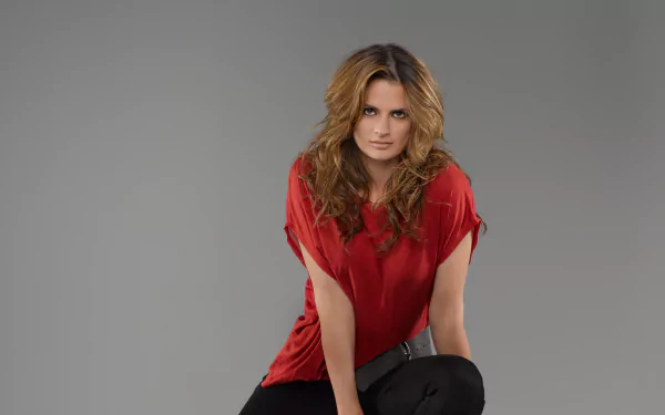 actress Canadian Celebrity Stana Katic HD Desktop Wallpaper | Background Image