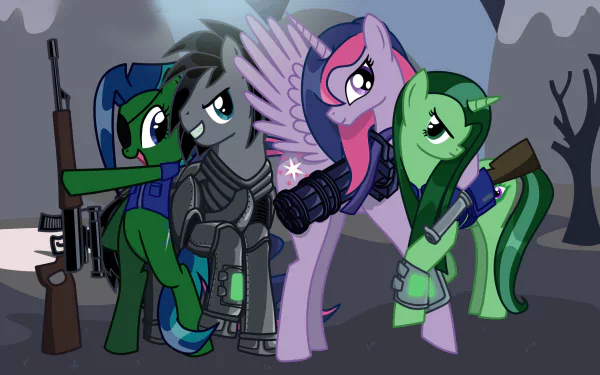 My Little Pony TV Show crossover HD Desktop Wallpaper | Background Image