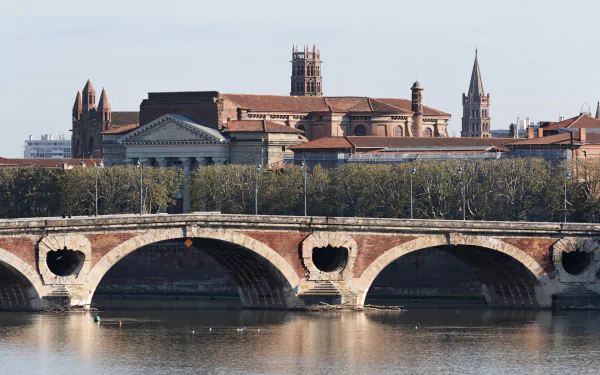 man made Pont Neuf, Toulouse HD Desktop Wallpaper | Background Image