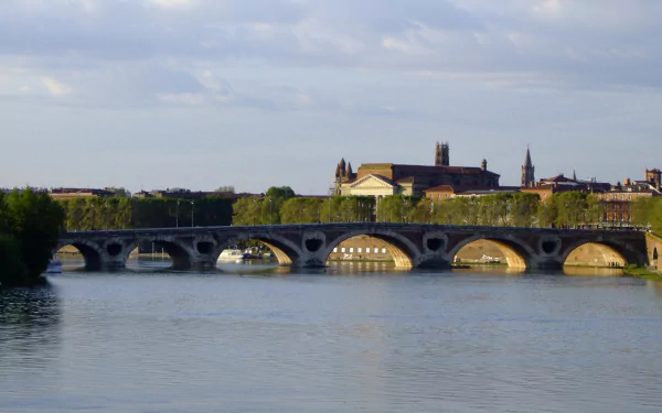 man made Pont Neuf, Toulouse HD Desktop Wallpaper | Background Image
