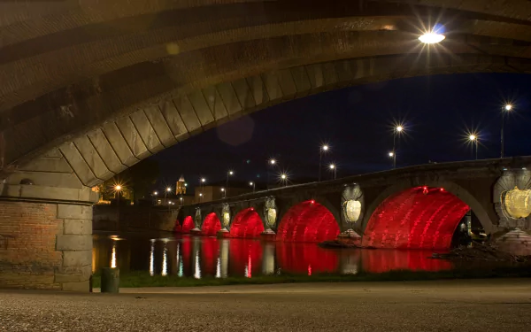 man made Pont Neuf, Toulouse HD Desktop Wallpaper | Background Image