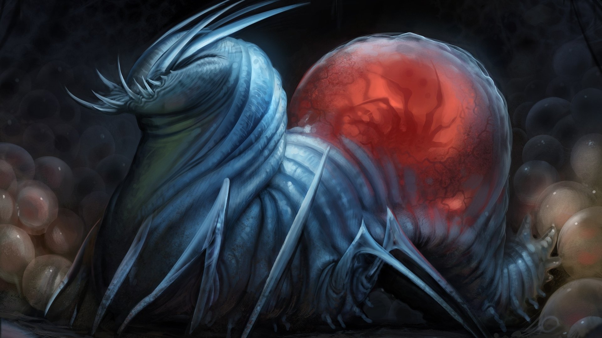 Download Dark Creature HD Wallpaper by Reiko Gross