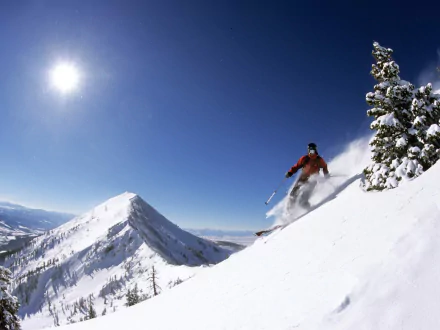 skiing Sports HD Desktop Wallpaper | Background Image