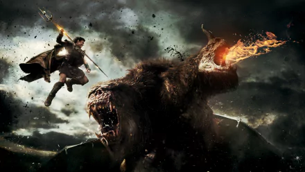 Perseus (Wrath Of The Titans) Sam Worthington movie Wrath Of The Titans HD Desktop Wallpaper | Background Image