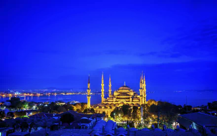  Sultan Ahmet Mosque (The Blue Mosque) in Istanbul