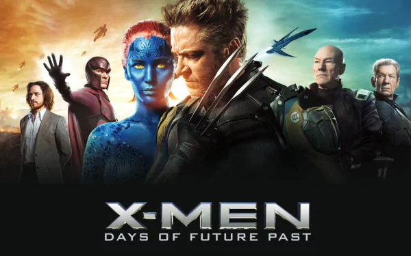 Raven Darkhölme Magneto (Marvel Comics) Logan James Howlett Charles Xavier Erik Lehnsherr Wolverine Mystique (Marvel Comics) movie X-Men: Days of Future Past HD Desktop Wallpaper | Background Image