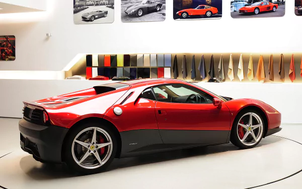 Ferrari vehicle Ferrari SP12 EC HD Desktop Wallpaper | Background Image
