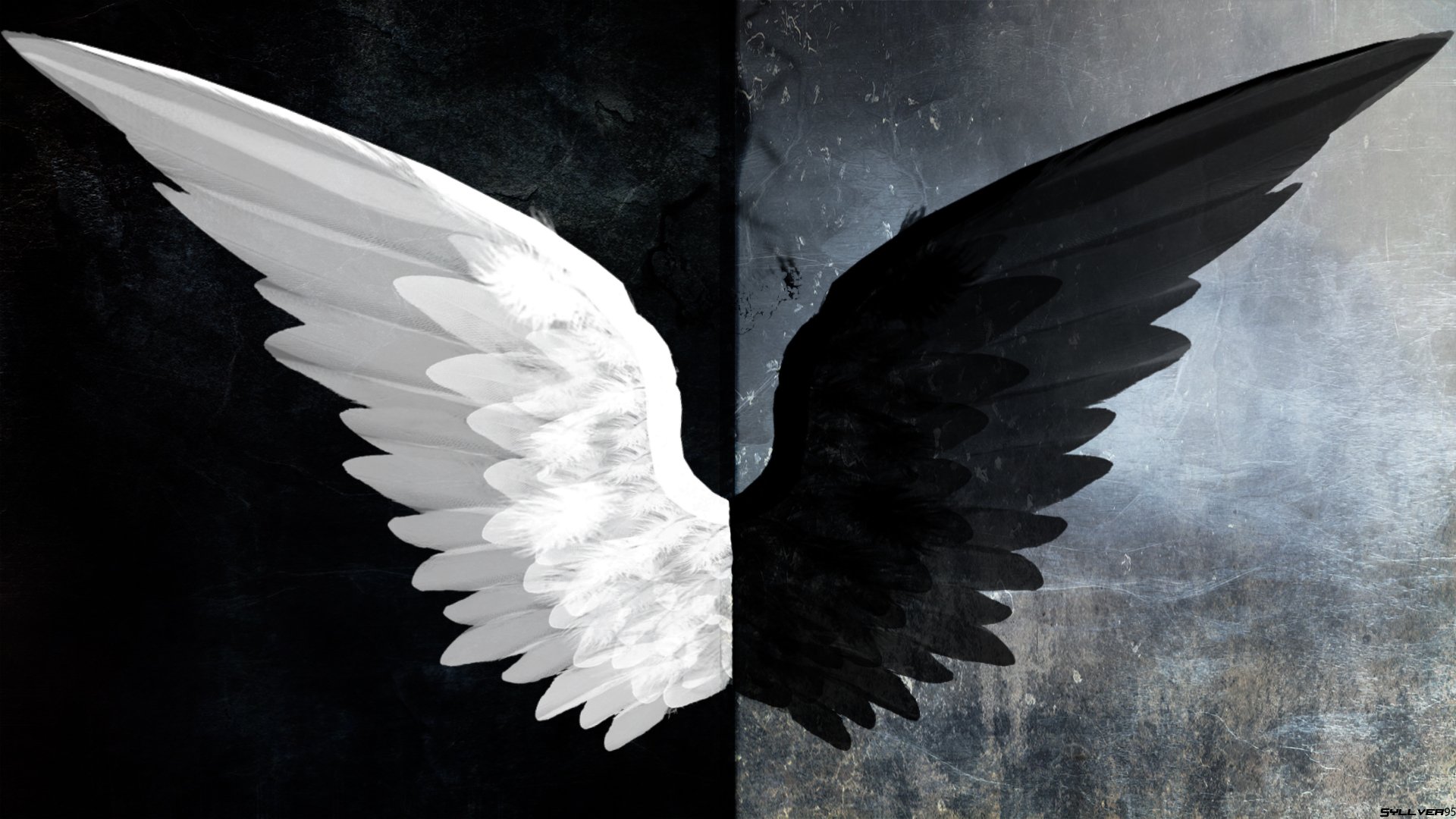 Good and Evil Full HD Wallpaper and Background Image | 1920x1080 | ID