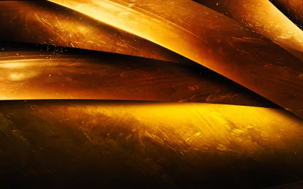 HD PC desktop wallpaper featuring an abstract, grunge design with layered golden and orange tones creating a textured, dynamic background.