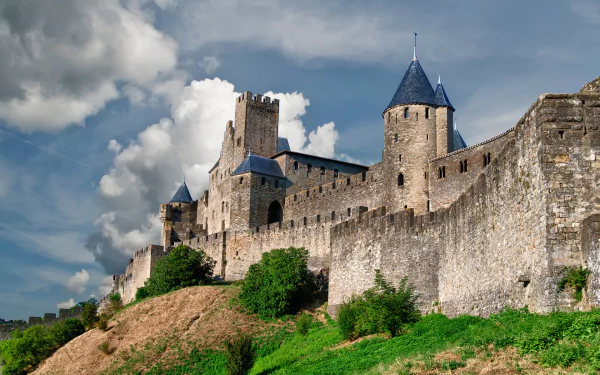 man made Carcassonne HD Desktop Wallpaper | Background Image