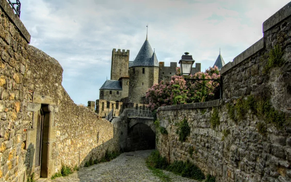 man made Carcassonne HD Desktop Wallpaper | Background Image