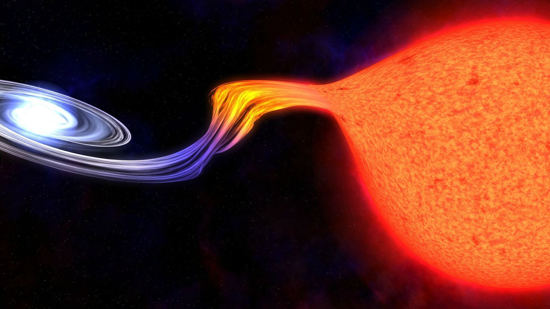 Sci Fi Black Hole HD Wallpaper | Background Image