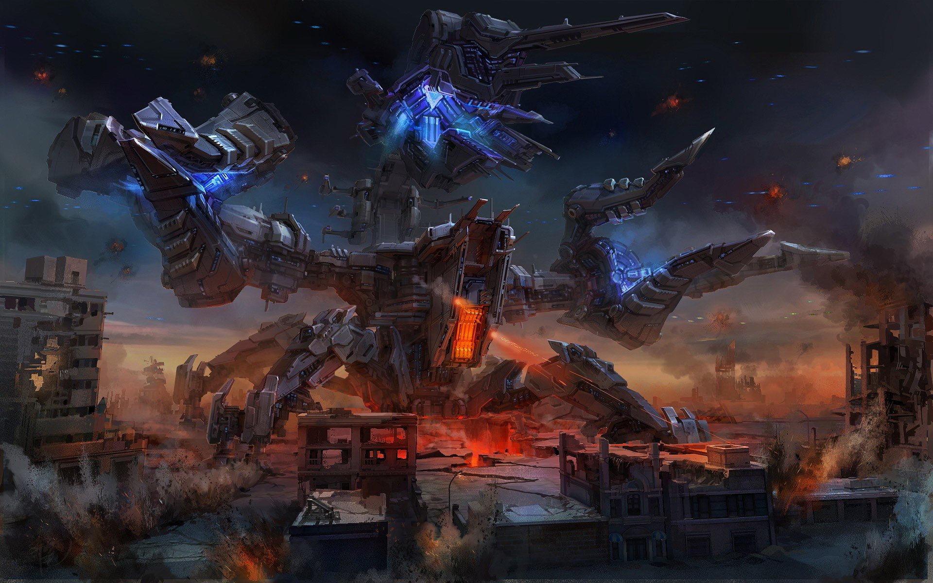 Download Sci Fi Robot HD Wallpaper | 1920x1200 | Wallpaper Abyss