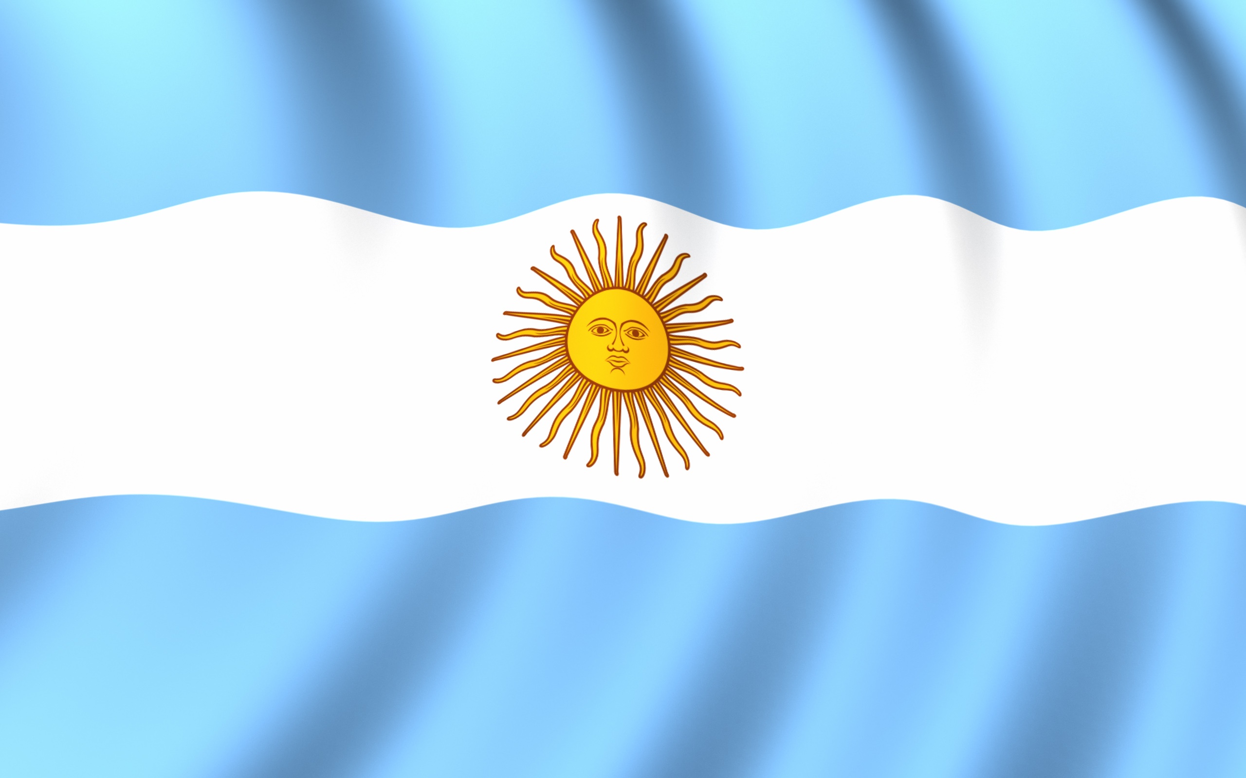 Vibrant HD Wallpaper Of The Flag Of Argentina Vibrant HD Wallpaper Of The Flag Of Argentina