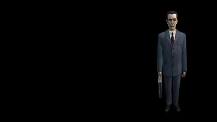 G-Man (Half-Life) video game Half-Life 2 HD Desktop Wallpaper | Background Image
