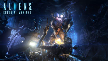 video game Aliens: Colonial Marines HD Desktop Wallpaper | Background Image