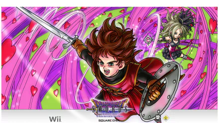video game Dragon Quest Swords: The Masked Queen and the Tower of Mirro HD Desktop Wallpaper | Background Image