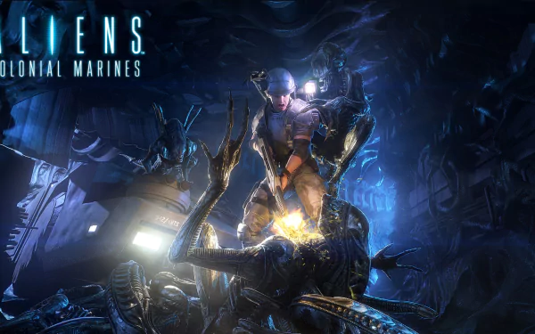 video game Aliens: Colonial Marines HD Desktop Wallpaper | Background Image