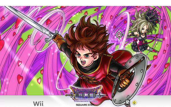 video game Dragon Quest Swords: The Masked Queen and the Tower of Mirro HD Desktop Wallpaper | Background Image