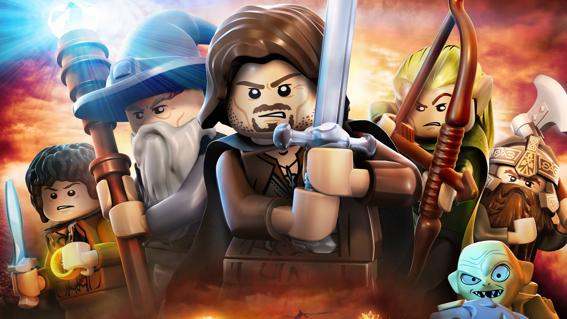 Video Game LEGO The Lord of the Rings HD Wallpaper | Background Image