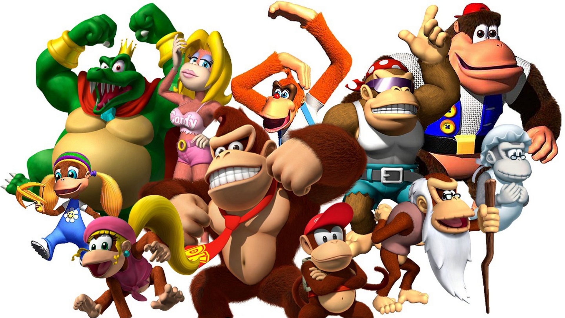 Video Game Donkey Kong HD Wallpaper