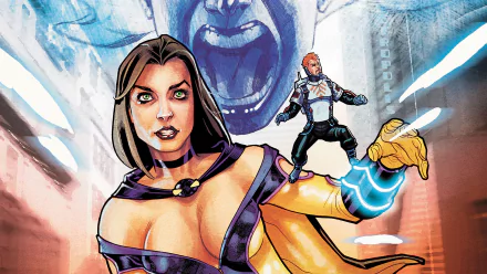 Comic phantom lady HD Desktop Wallpaper | Background Image