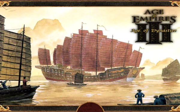 video game Age Of Empires III: The Age Of Dynasties HD Desktop Wallpaper | Background Image