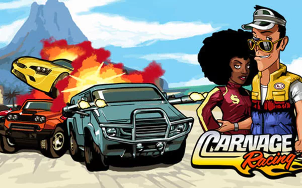 video game Carnage Racing HD Desktop Wallpaper | Background Image