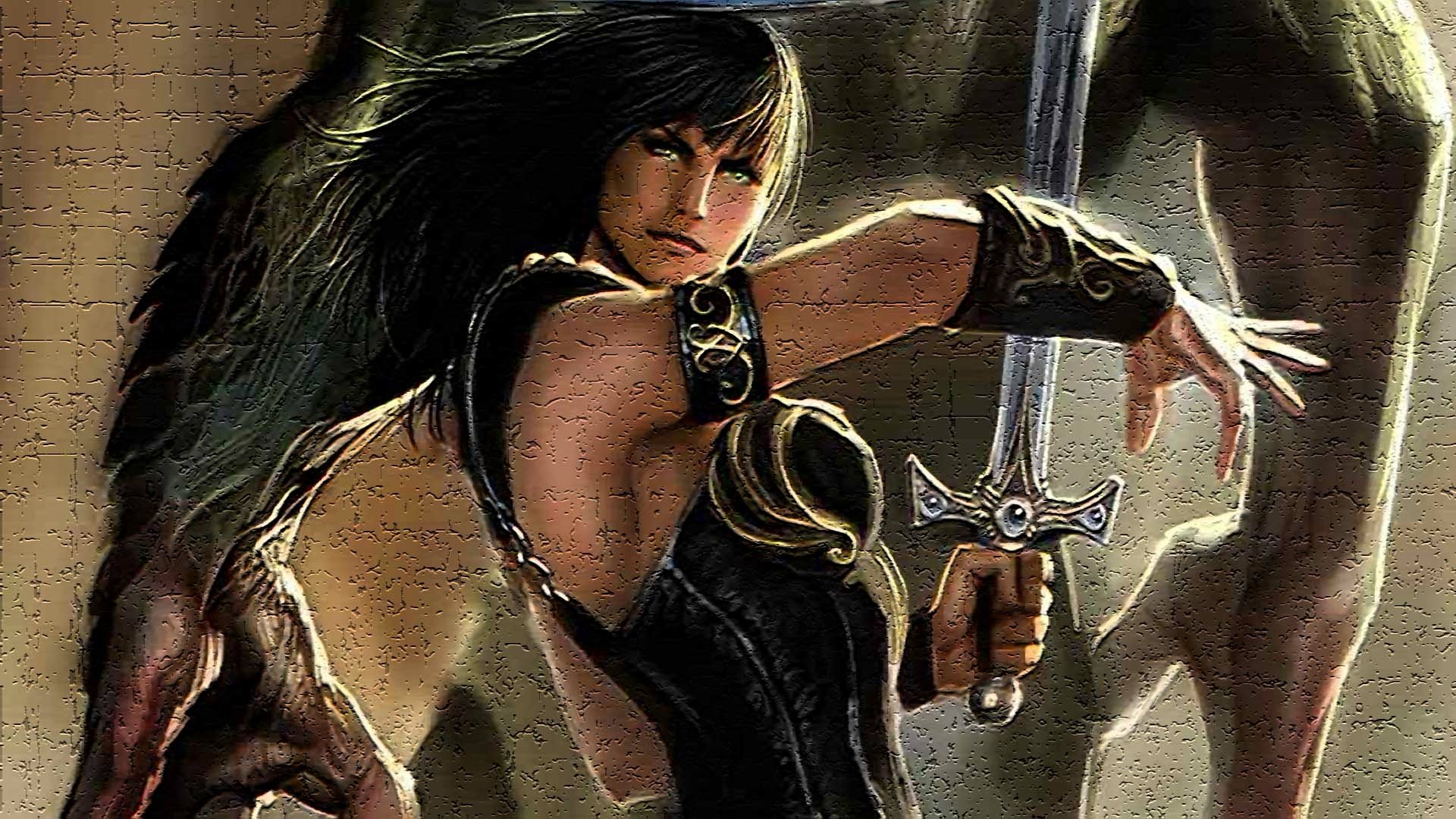 Download Comic Xena HD Wallpaper