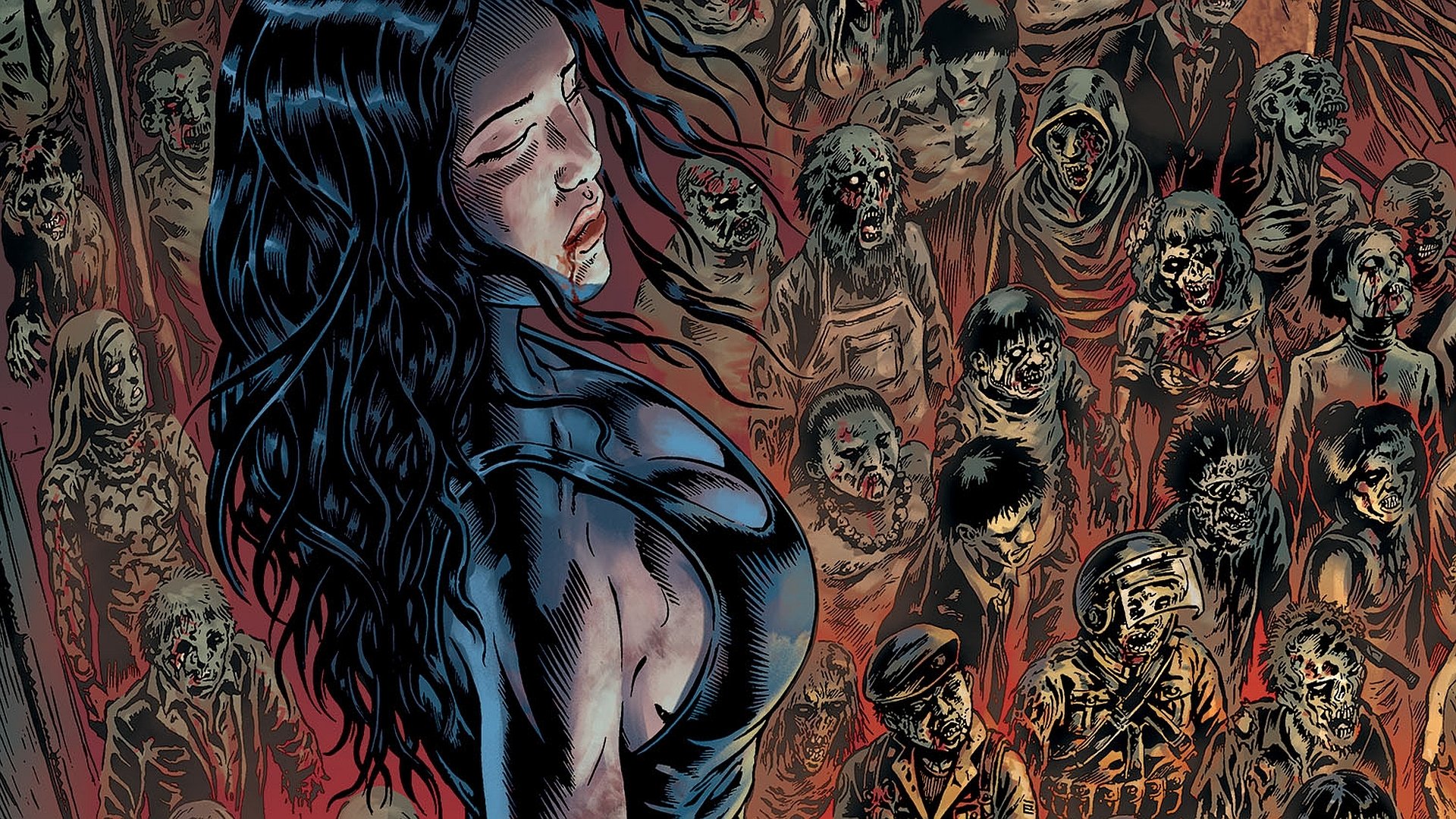 Download Comic Extinction Parade HD Wallpaper by Raulo Cáceres